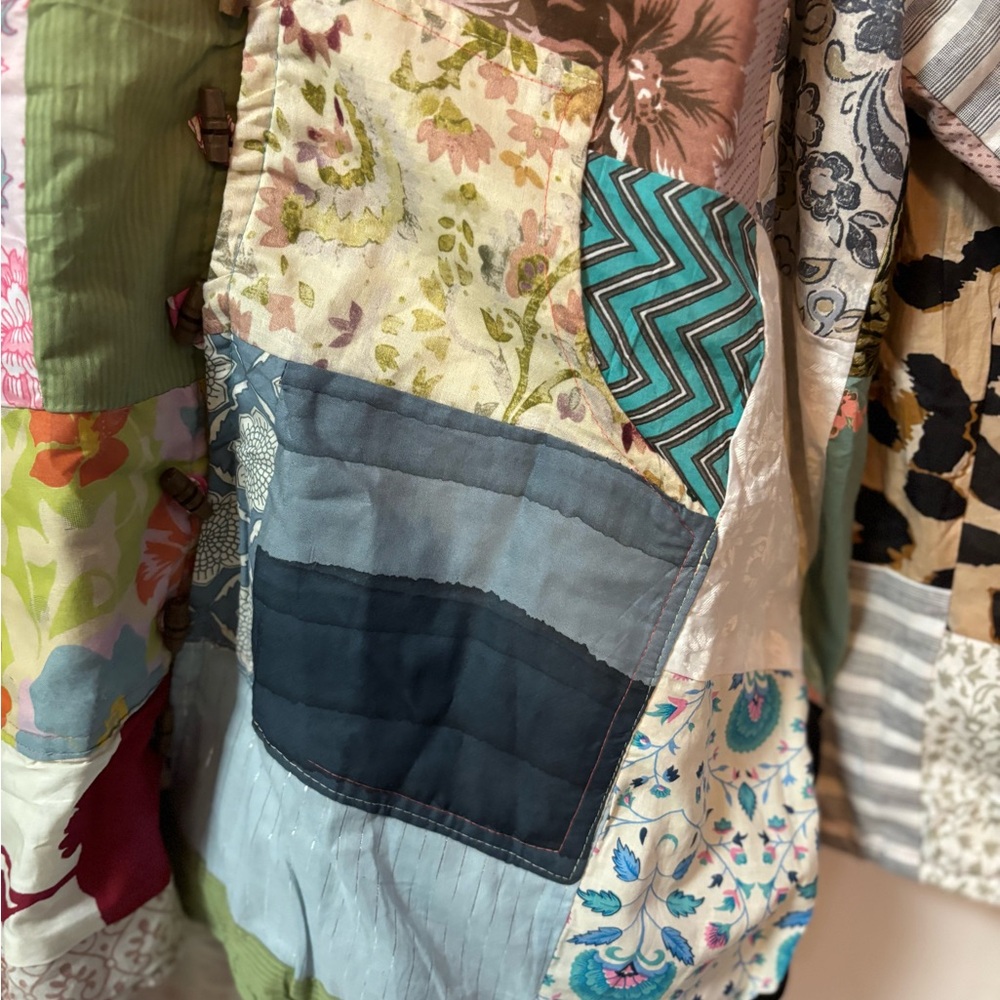 Ashley Taylor Multicolor Patchwork Jacket NWT - image 6